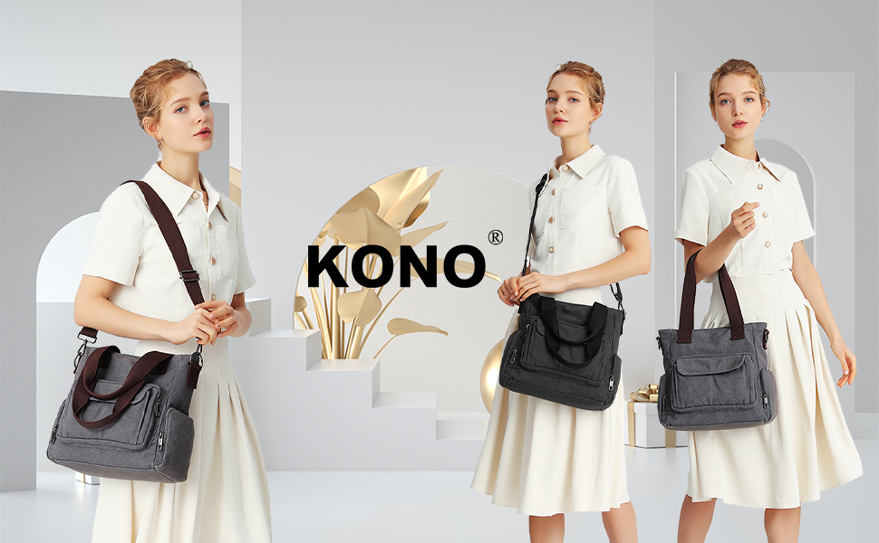 Kono hobo shoulder bag women crossbody bag